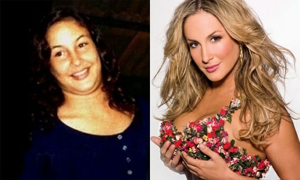 O antes e depois das mulheres famosas